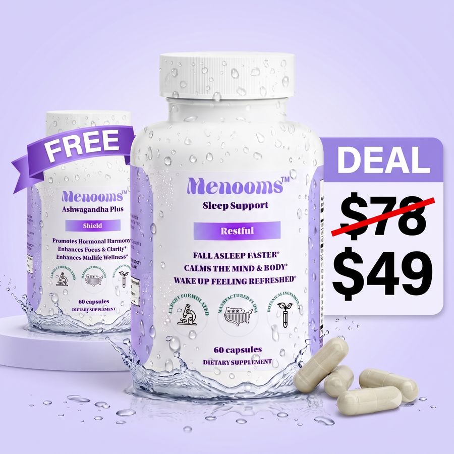Sleep Support + a FREE bottle of Ashwagandha Plus